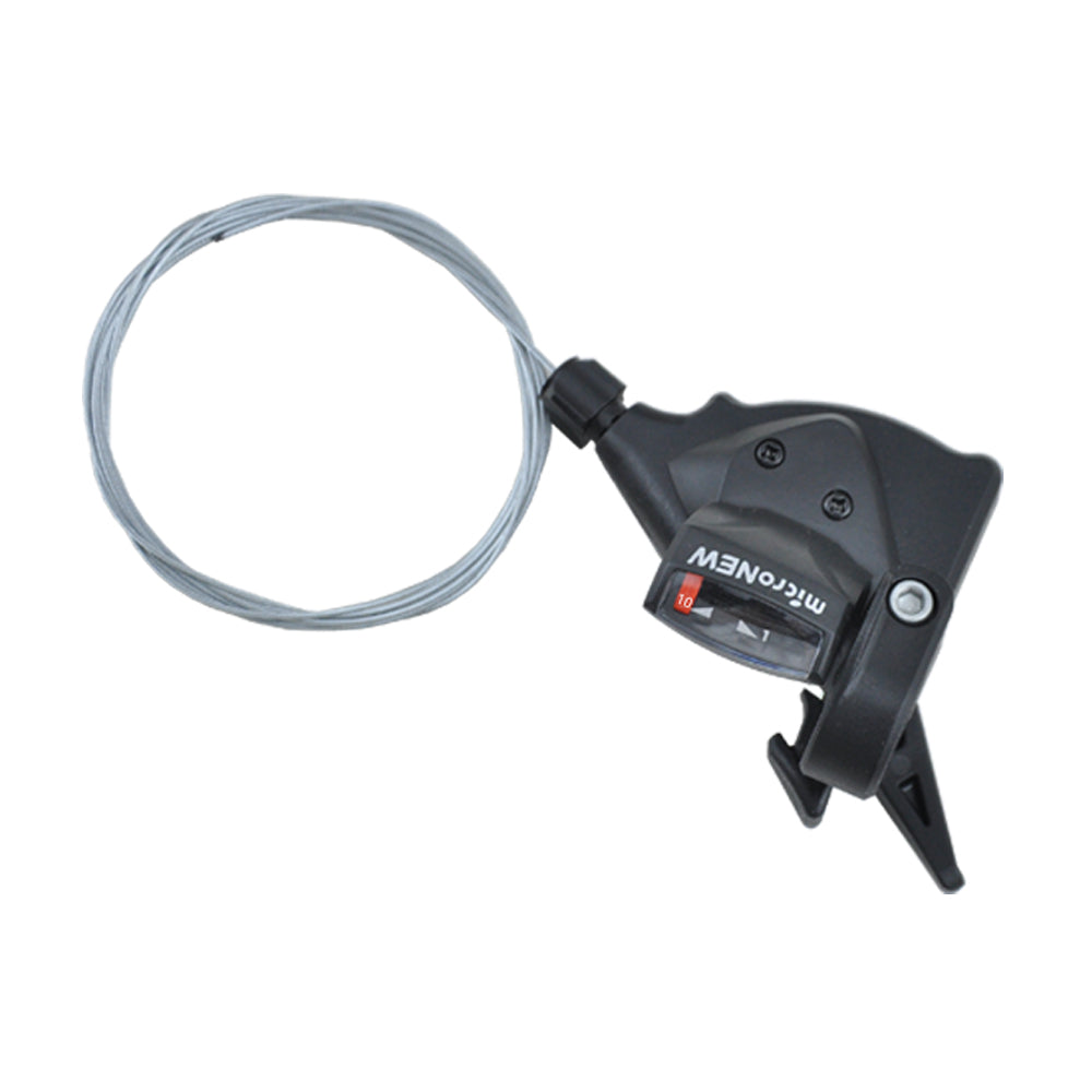 microSHIFT Kit de dérailleur 8 vitesses, double/triple, compatible Shimano, argenté microSHIFT Kit de dérailleur 8 vitesses, double/triple, compatible Shimano, argenté