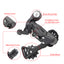 microNEW Mountain Bike Rear Derailleurs 11 Speed Direct MountFree Shipping