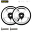 Micronew-LP For Brompton Folding Bike Easy Wheel  Modified Portable Push Wheelset CNC Ultra Light Bearing Wheels Aluminum Alloy