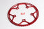 Micronew-Litepro Single Speed 130BCD Folding Bike Crankset BMX Chainwheel 45T/47T/53T/56T/58T AL7075 chain wheel 170mm Crank Chainring