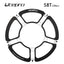 Micronew-Litepro Folding BMX Bike BCD130 Disc Single Disc Petal Gear 53 56 58T Sprocket Crank