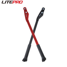 Micronew-Litepro Mountain Road Bike 26/27.5/29inch Adjustable Single Kickstand Quick Release Parking Stand Compatible Folding Bicycle