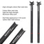 Micronew-Litepro Folding Bike Carbon Fiber Seatpost 412 Bicycle 33.9*580mm Carbon Seat Rod SP8 Seat Tube
