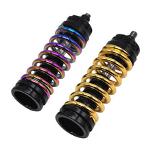 Micronew-Litepre Bicycle Adjustable Damping Front Shock Absorber Spring  Titanium Axle Shock Absorber Non-Hydraulic For Birdy