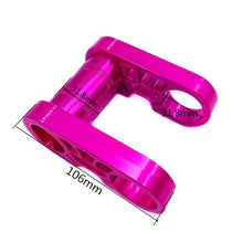 Micronew-Litepro For Birdy Bicycle Double Handlebar Stem Aluminum Alloy Folding Bike 31.8mm Adjustment Extension Stem