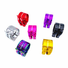 Micronew-Litepro Seat Tube Clamp Double-Layer Adjustment Buckle Titanium Shaft Quick Release Seat Tube Clamp 34.9mm Rod Clip For birdy Bi