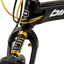 Micronew-Litepro Bicycle Spring Suspension Front Shock Shocks Absorber Folding Bike Titanium Screw Rod For Birdy