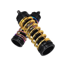 Micronew-Litepre Bicycle Adjustable Damping Front Shock Absorber Spring  Titanium Axle Shock Absorber Non-Hydraulic For Birdy