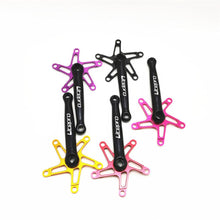 Micronew-Litepro For Fnhon Brompton Folding Bike Ultralight Square Hole Crankset Chainwheel Aluminum Alloy Crank 130BCD