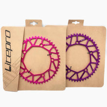 Micronew-Litepro Full Hollow Ultra Light Positive And Negative Teeth Discs 50/52/54/56 / 58T Chain Wheel 130BCD P8 SRA683 JP8