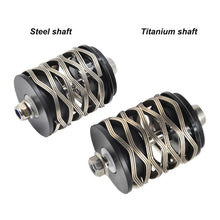 Micronew-Folding Bike Rear Shock Absorber Corrugated Metal Spring Rear Shock Absorber For Brompton Bicycle