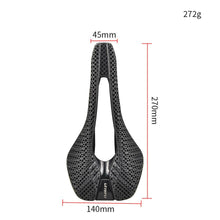 Micronew-Litepro Folding Bicycle Hollow Racing 3D Printed Beehive Structure Wear Resistant Saddle MTB Bike Comfortable Honeycomb Cushion