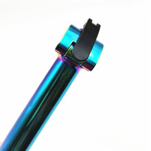 Micronew-Litepro Bicycle Aluminum Alloy Quick Release 25.4mm Folding Bike 40CM Post Stem Electroplating Fixed Handlepost Head Tube