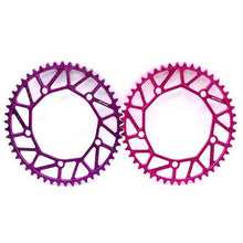 Micronew-Litepro Full Hollow Ultra Light Positive And Negative Teeth Discs 50/52/54/56 / 58T Chain Wheel 130BCD P8 SRA683 JP8