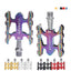 Micronew-Litepro Folding Bike Universal K3 Pedal Lightweight Aluminum Alloy DU Bearing Pedal For Brompton Fnhon