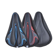 Micronew-Litepro Leather PU Saddle Seat Soft Wide Foam Silicone Sleeve Cover Folding Bicycle Seat Tube Cushion Protector Pad