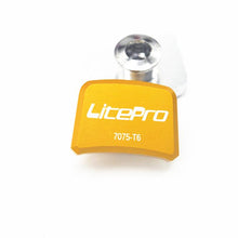 Micronew-Litepro Folding Bike Aluminum Alloy 412 Chainring Disc Screws Square Plate Screws Single Plate Nails 5 Pcs/Pack