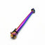 Micronew-Folding Bike 40mm Post Stem Electroplating Quick Release 25.4mm Fixed Handle Post Head Tube Aluminum Alloy