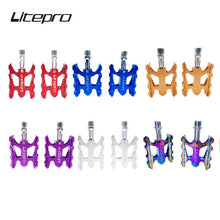 Micronew-Litepro MTB Road Bicycle K3 Pedal Folding Bike Pedal Lightweight Aluminum Alloy 412 Bearing Pedal