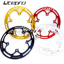 Micronew-Litepro Crank For 130BCD 52/53T Chainwheel  MTB Mountain Bike Crankset Protector Road Bicycle Protect Chainring