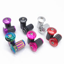 Micronew-MTB Mountain Bicycle Aluminum Alloy Folding Bicycle Expansion Handlebar Block Plugs Expansion Handle Bar End Cup