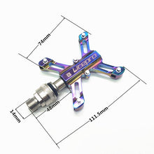 Micronew-Litepro MTB BMX Folding Bicycle Universal Quick Release Pedal Road Bike Lightweight Aluminum Alloy Sealed Bearing Pedal