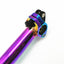 Micronew-Folding Bike 40mm Post Stem Electroplating Quick Release 25.4mm Fixed Handle Post Head Tube Aluminum Alloy