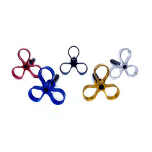 Micronew-BMX Bicycle Plum Blossom Faucet Knob Handlebar Buckle Folding Bike Aluminum Alloy Faucet Buckel For Brompton