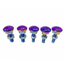 Micronew-Litepro 5Pcs Front Wheel Fixing Screw Aluminum Alloy Folding Bike Rear Fork Fixing Bolts For Birdy 2 3 Bicycle