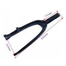 Micronew-Litepro Folding Bike K3 Plus Front Fork Carbon Fiber Disc Brake Fork For 14 16Inch 305 349 Wheels